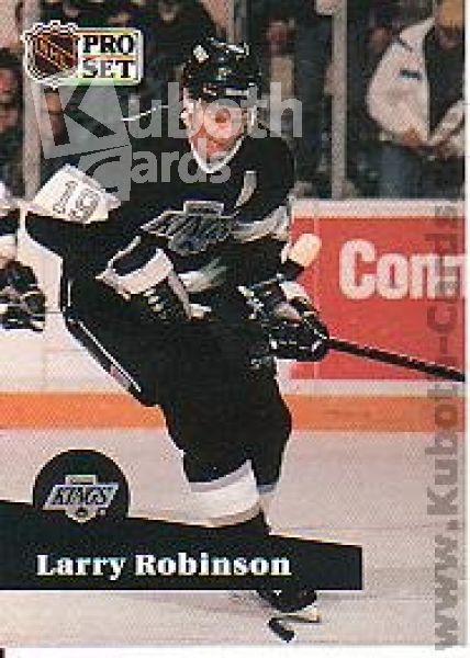 NHL 1991-92 ProSet - No 104 - Larry Robinson