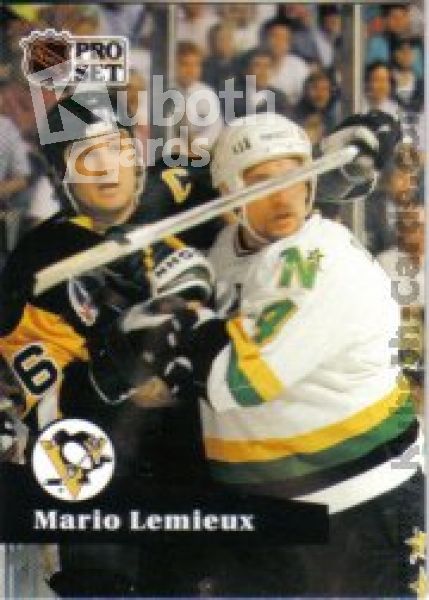 NHL 1991-92 ProSet - No 194 - Mario Lemieux