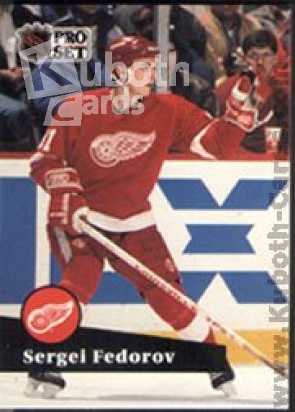 NHL 1991-92 ProSet - No 53 - Sergei Fedorov