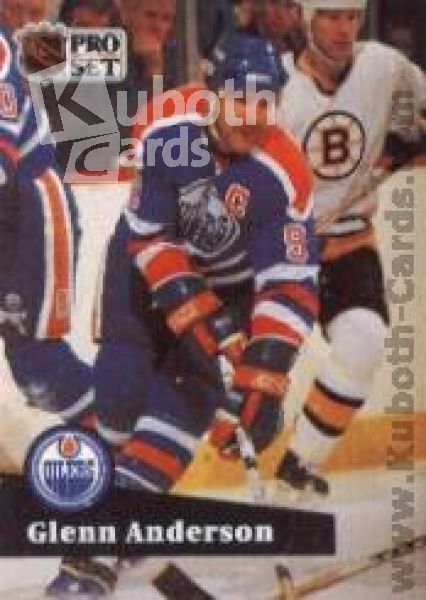 NHL 1991-92 ProSet - No 75 - Glenn Anderson