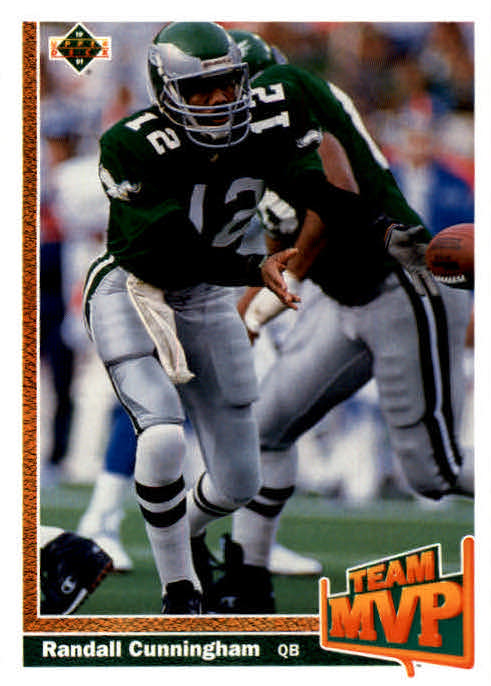 NFL 1991 Upper Deck - No 471 - Randall Cunningham