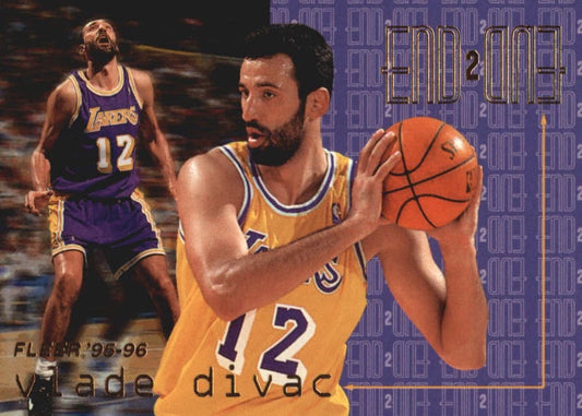 NBA 1995-96 Fleer European - No 471 - Vlade Divac