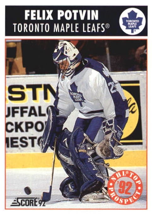 NHL 1992 / 93 Score - No 472 - Felix Potvin