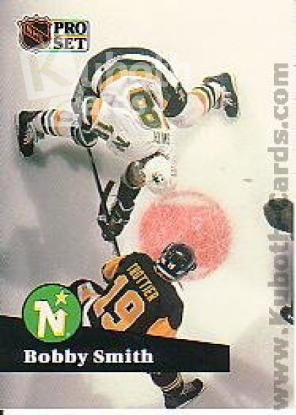 NHL 1991-92 ProSet - No 115 - Bobby Smith