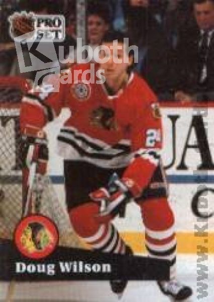 NHL 1991-92 ProSet - No 52 - Doug Wilson