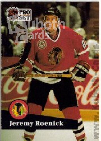 NHL 1991-92 ProSet - No 40 - Jeremy Roenick