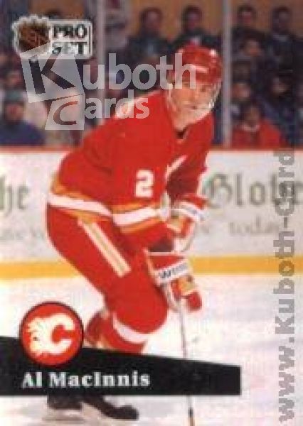 NHL 1991-92 ProSet French - No 33 - Al MacInnis