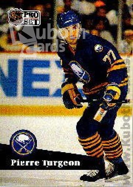 NHL 1991-92 ProSet French - No 15 - Pierre Turgeon