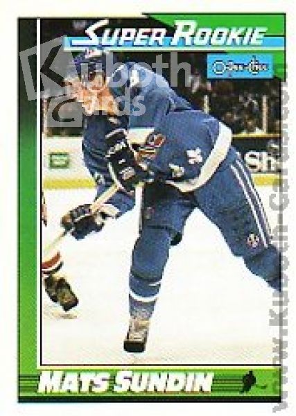 NHL 1991-92 O-Pee-Chee - No 12 - Mats Sundin