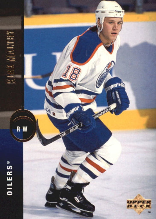 NHL 1994 / 95 Upper Deck - No 472 - Kirk Maltby