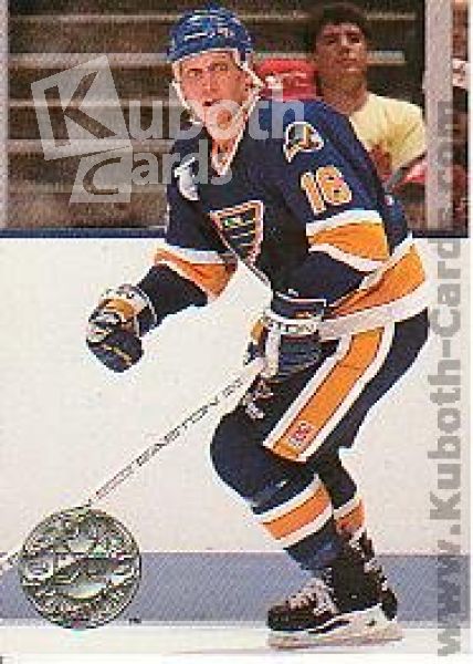 NHL 1991-92 ProSet Platinum - No 109 - Brett Hull