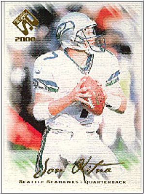 NFL 2000 Private Stock - No 87 - Jon Kitna