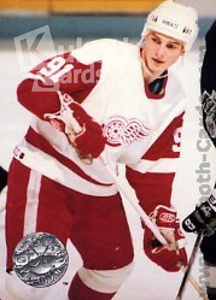 NHL 1991-92 ProSet Platinum - No. 30 - Sergei Fedorov