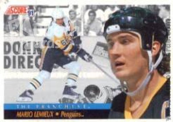 NHL 1991-92 Score American - No 335 - Mario Lemieux