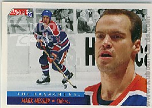 NHL 1991-92 Score American - No 420 - Mark Messier