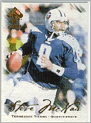 NFL 2000 Private Stock - No 96 - Steve McNair