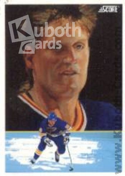 NHL 1991-92 Score American - No 347 - Brett Hull