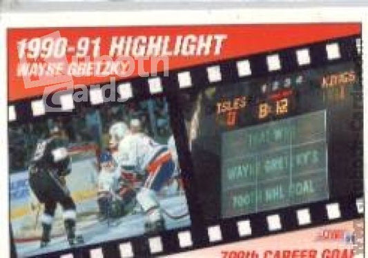 NHL 1991-92 Score American - No 413 - Wayne Gretzky