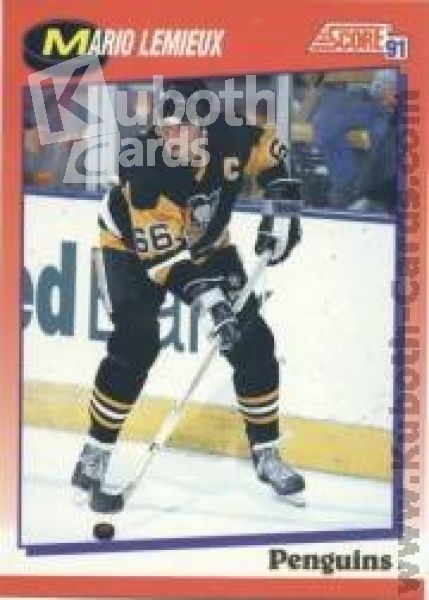 NHL 1991-92 Score American - No 200 - Mario Lemieux