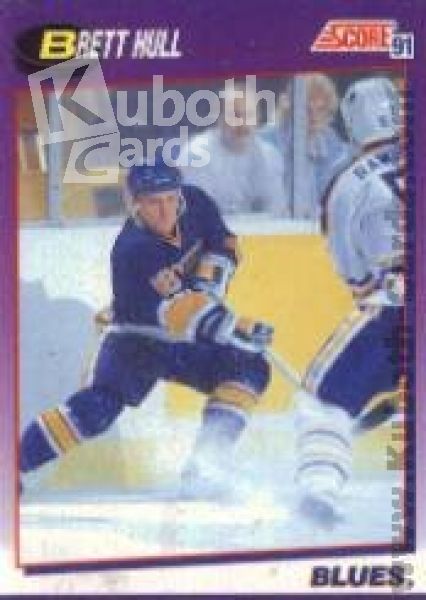 NHL 1991-92 Score American - No 1 - Brett Hull