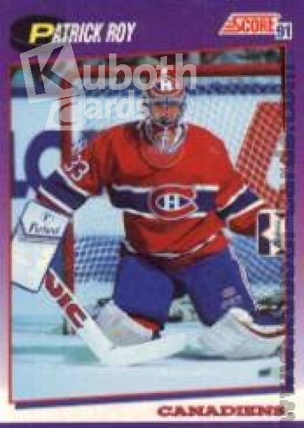 NHL 1991-92 Score American - No 75 - Patrick Roy