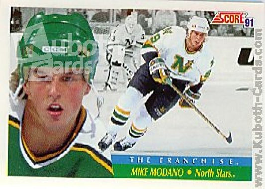 NHL 1991-92 Score Canadian bilingual - No 313 - Mike Modano