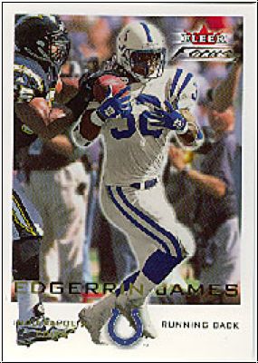 NFL 2000 Fleer Focus - No 142 - Edgerrin James