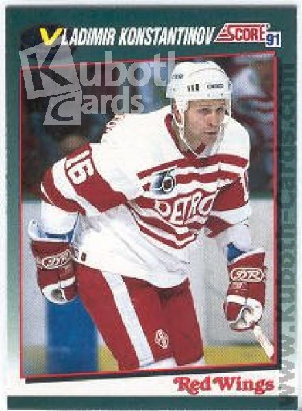 NHL 1991-92 Score Rookie &amp; Traded - No 109T - Vladimir Konstantinov