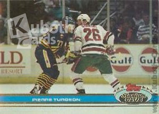 NHL 1991-92 Stadium Club - No 77 - Pierre Turgeon