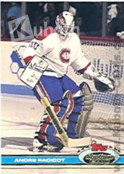 NHL 1991-92 Stadium Club - No 377 - Andre Racicot