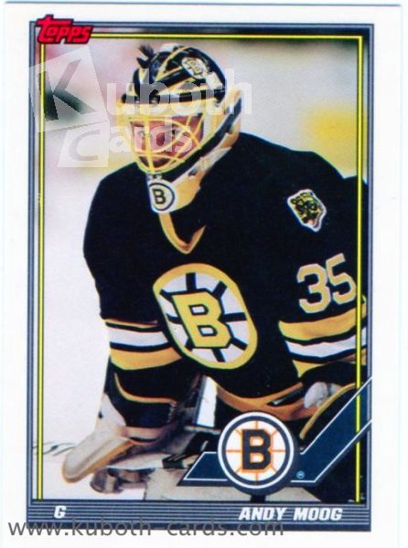 NHL 1991-92 Topps - No. 338 - Andy Moog