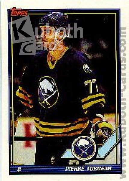 NHL 1991-92 Topps - No. 416 - Pierre Turgeon