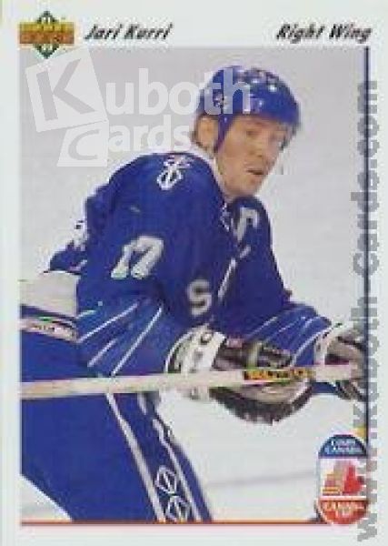 NHL 1991-92 Upper Deck - No 24 - Jari Kurri