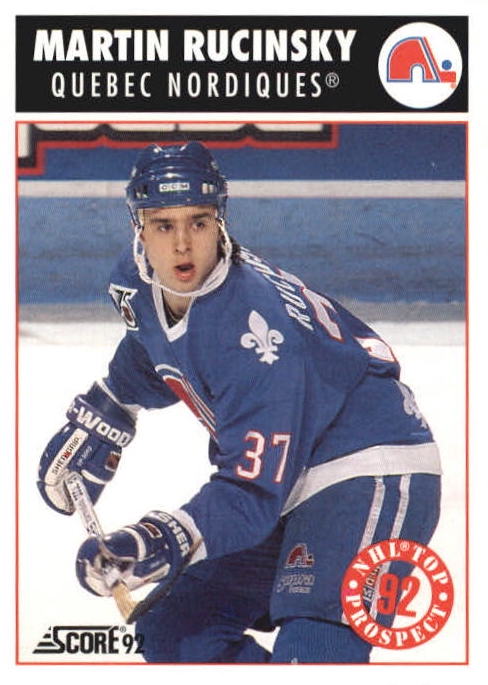 NHL 1992 / 93 Score - No 474 - Martin Rucinsky