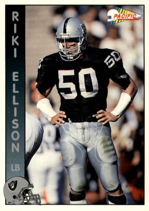 NFL 1992 Pacific - No 474 - Riki Ellison