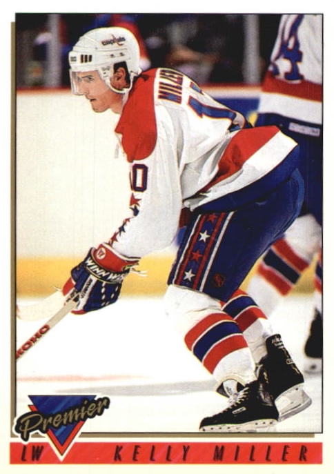 NHL 1993 / 94 Topps Premier - No 474 - Kelly Miller