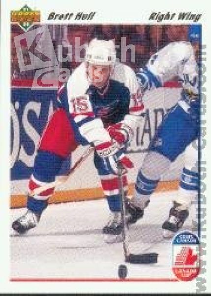 NHL 1991-92 Upper Deck - No 33 - Brett Hull