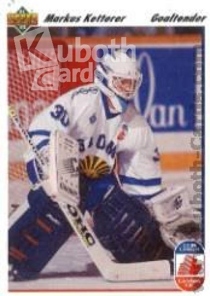 NHL 1991-92 Upper Deck - No 23 - Markus Ketterer