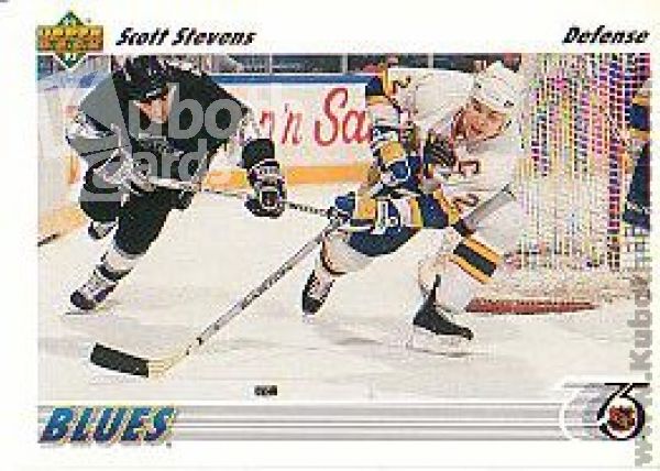 NHL 1991-92 Upper Deck - No 132 - Scott Stevens