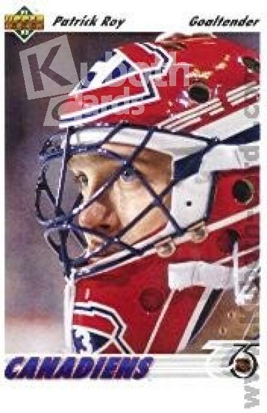 NHL 1991-92 Upper Deck - No 137 - Patrick Roy