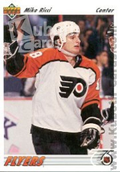 NHL 1991-92 Upper Deck - No 143 - Mike Ricci