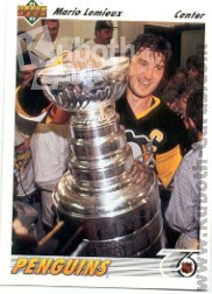 NHL 1991-92 Upper Deck - No 156 - Mario Lemieux