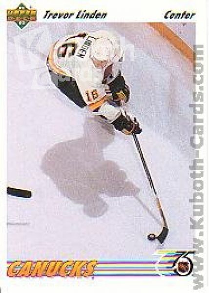 NHL 1991-92 Upper Deck - No 174 - Trevor Linden