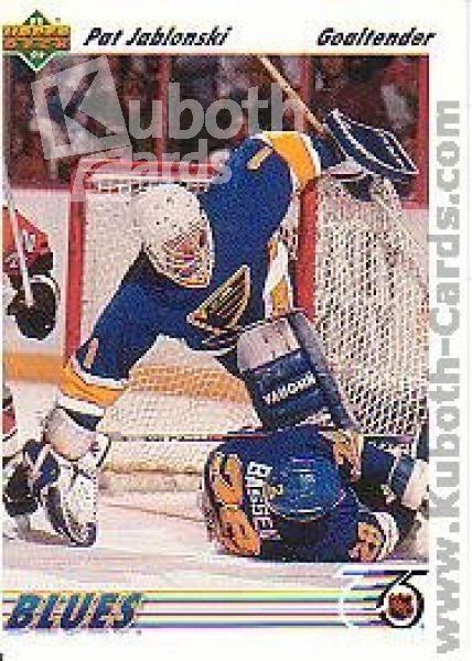 NHL 1991-92 Upper Deck - No 107 - Pat Jablonski