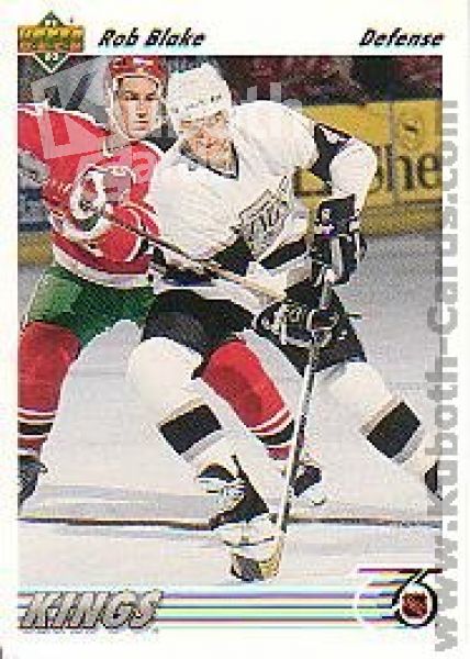 NHL 1991-92 Upper Deck - No 148 - Rob Blake