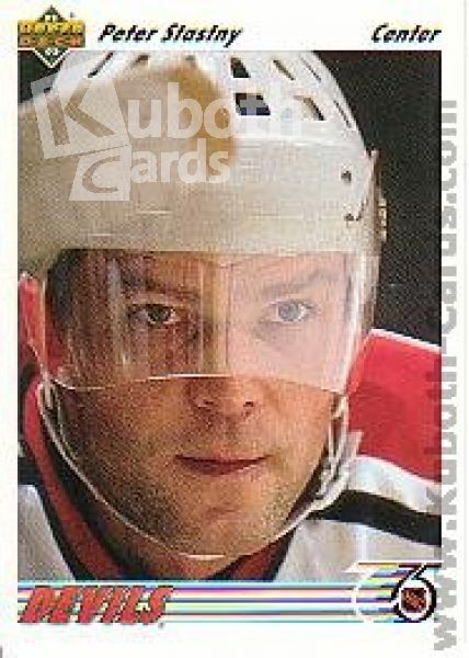 NHL 1991-92 Upper Deck - No 113 - Peter Stastny