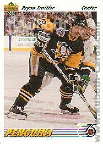 NHL 1991-92 Upper Deck - No 329 - Bryan Trottier