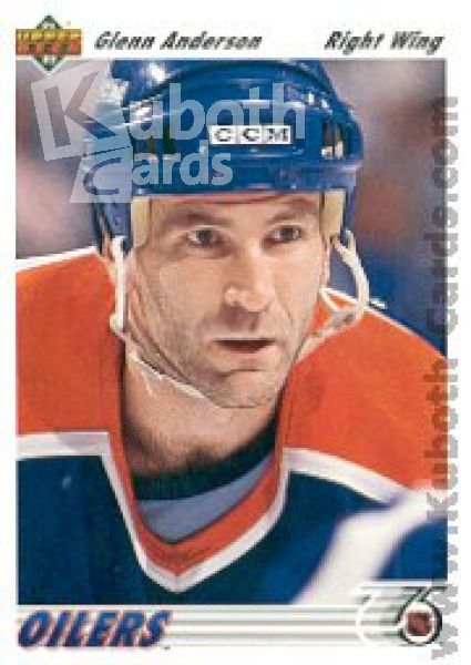 NHL 1991-92 Upper Deck - No 250 - Glenn Anderson