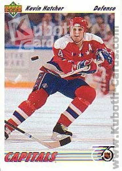 NHL 1991-92 Upper Deck - No 361 - Kevin Hatcher