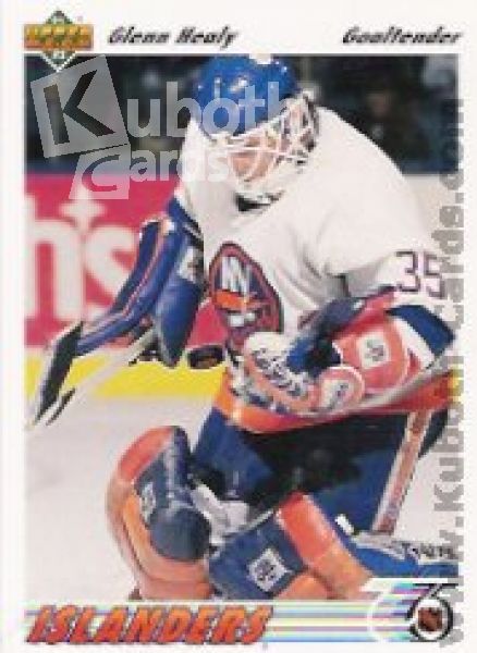 NHL 1991-92 Upper Deck - No 224 - Glenn Healy